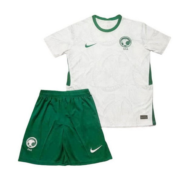 Maillot Football Arabie Saoudite Domicile Enfant 2020 Blanc